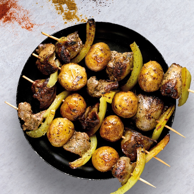 Brochettes Princesse Amandine, mode provençale