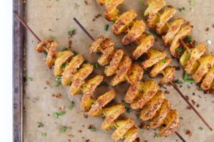 Spirales de pommes de terre croustillantes