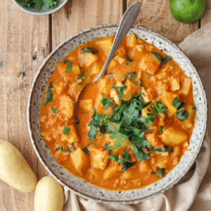 Curry de Princesse Amandine et poisson