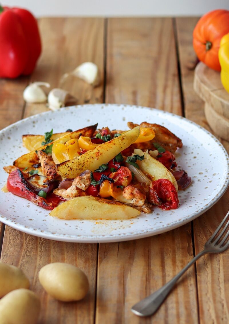 Plat complet au four avec Princesse Amandine